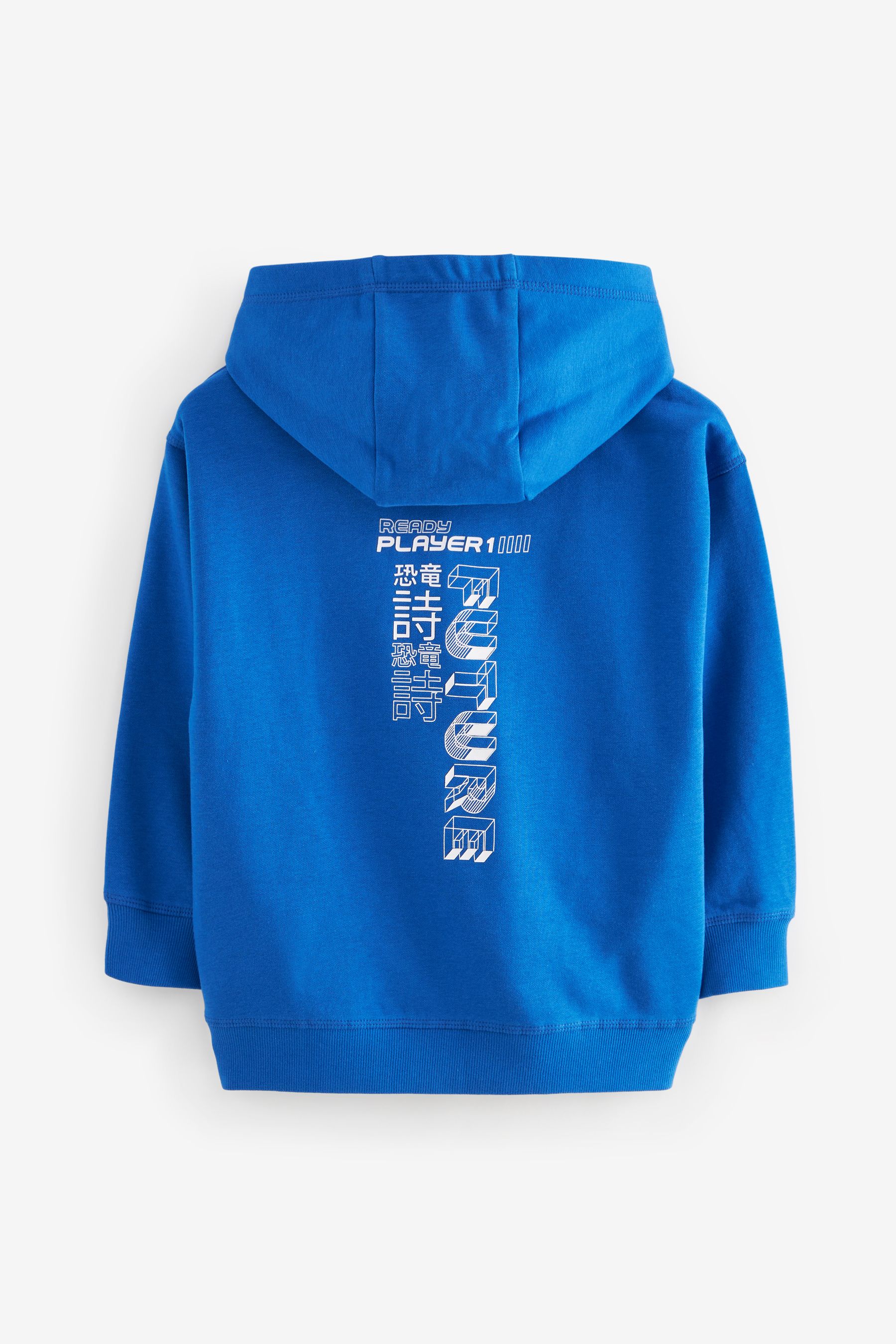 Next blue hoodie top