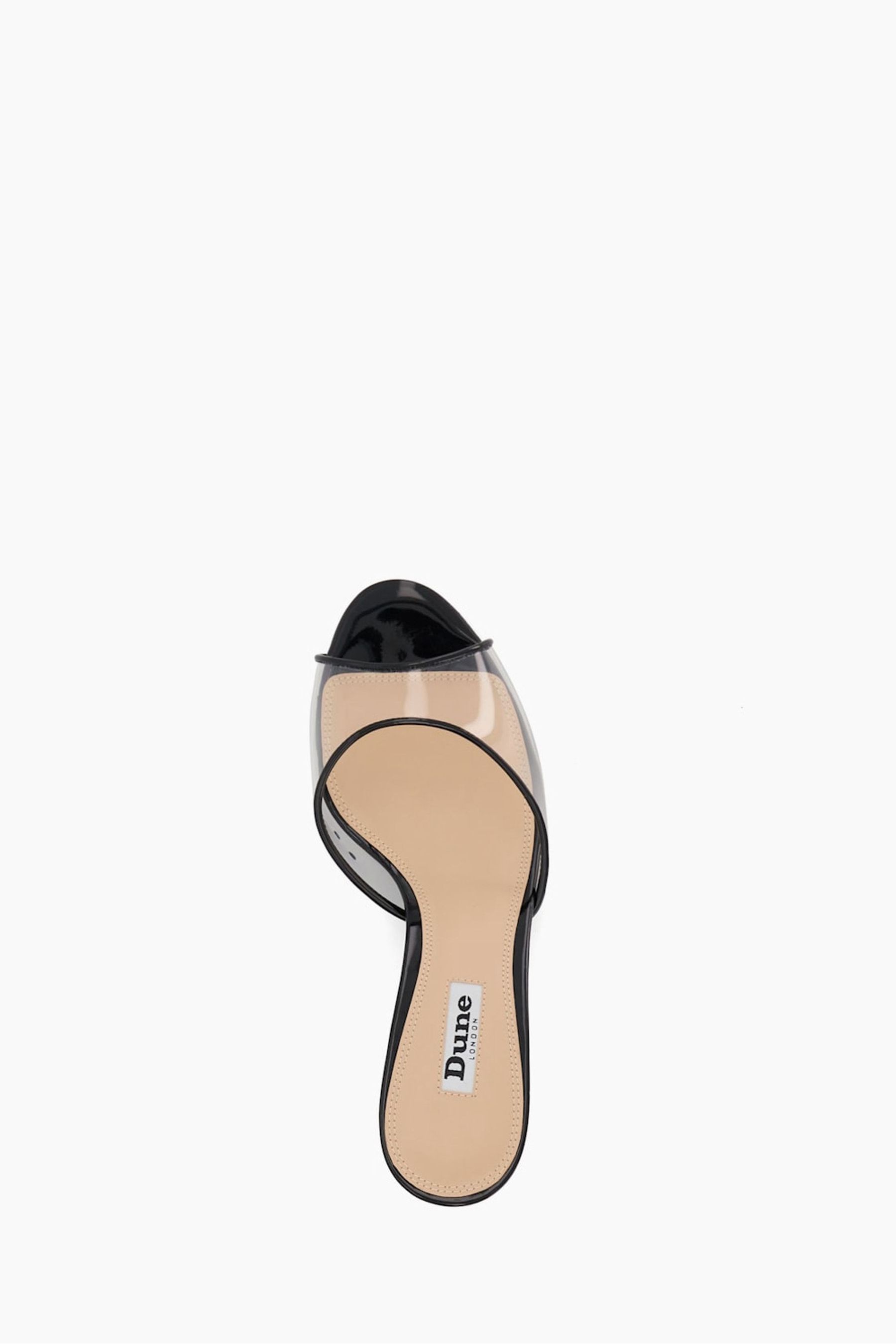 Buy Dune London Black Markie Vinyl Vamp Mules from Next Luxembourg