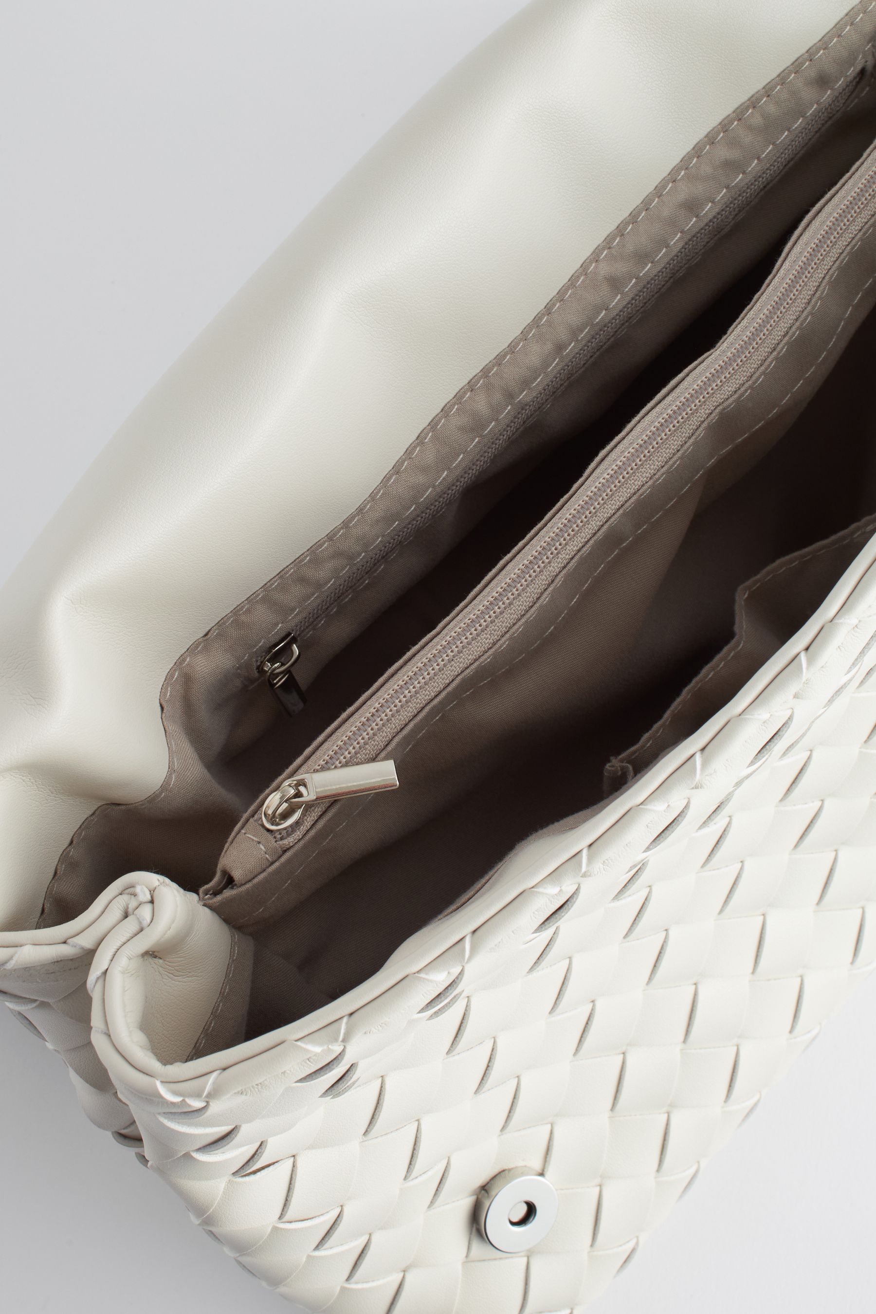 Buy White Weave Clutch Bag from the Next UK online shop