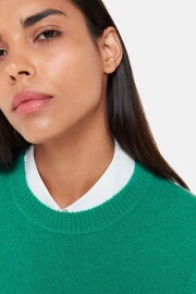 Whistles Green Kira Crew Neck Tank Top - Image 3 of 5