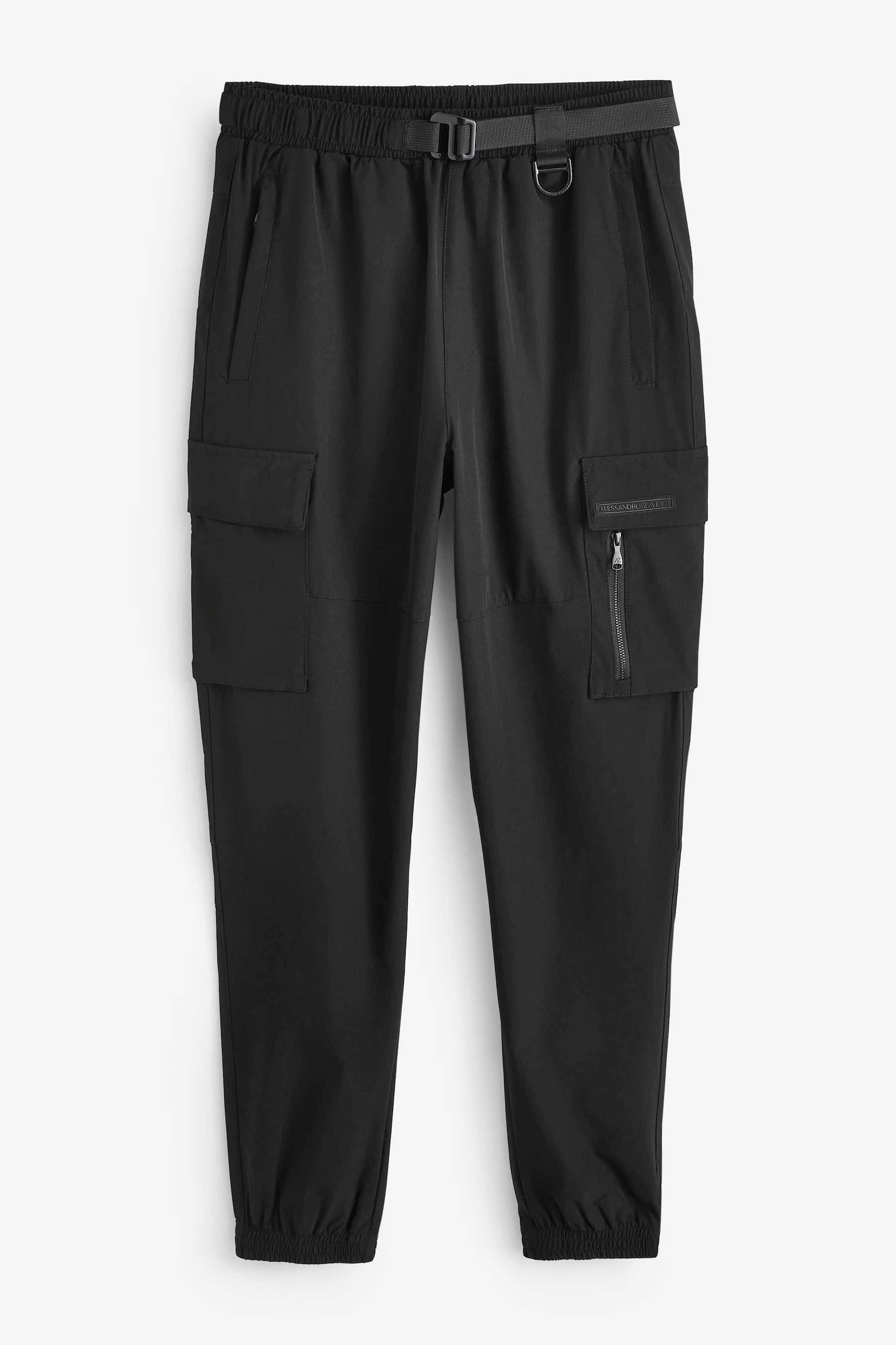 Buy Alessandro Zavetti Mazzola Black Joggers from the Next UK