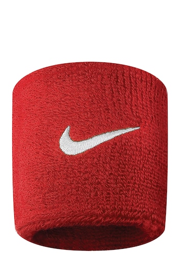 Nike Red Swoosh Wristband