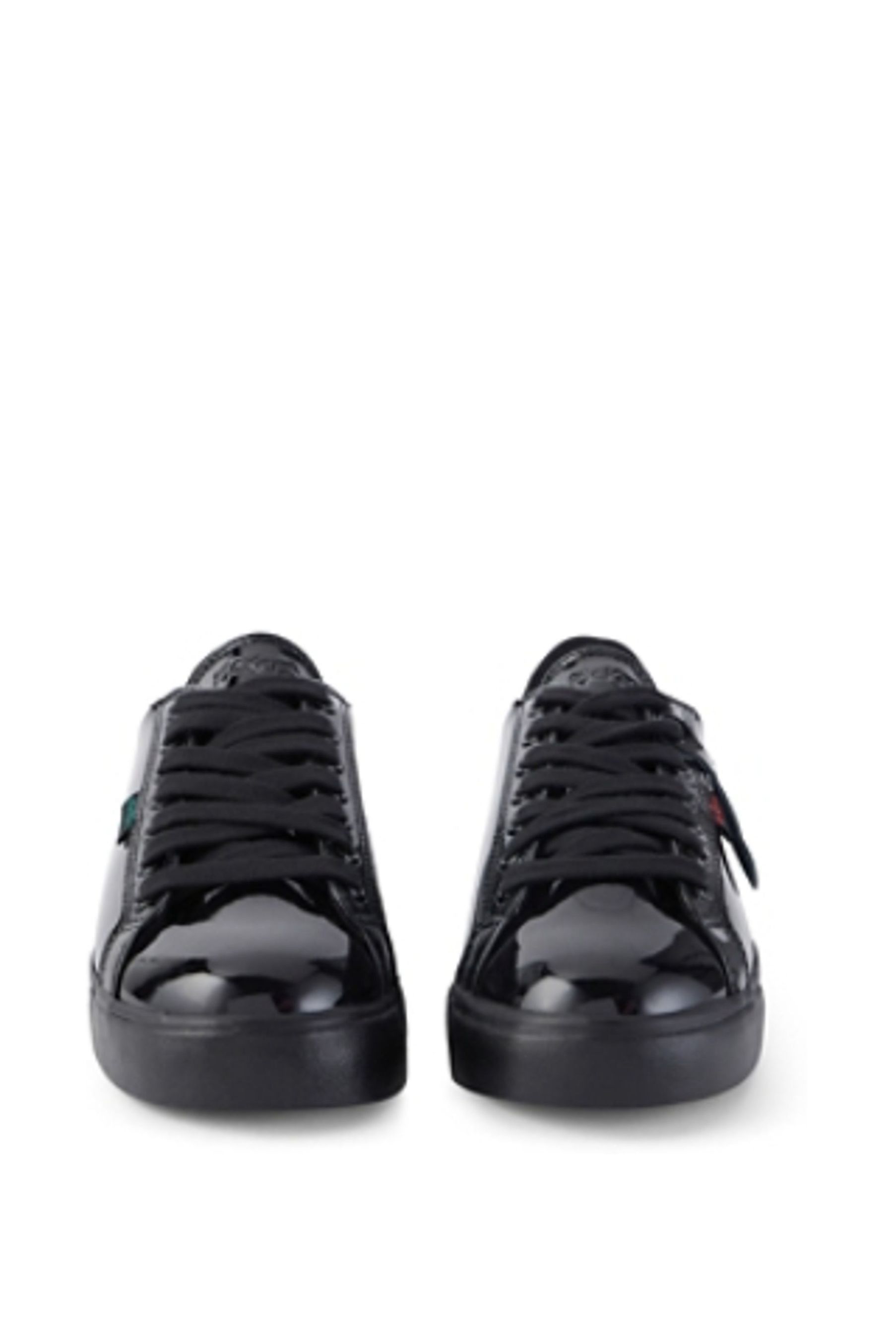 Black tovni lacer mono flat shoes hot sale