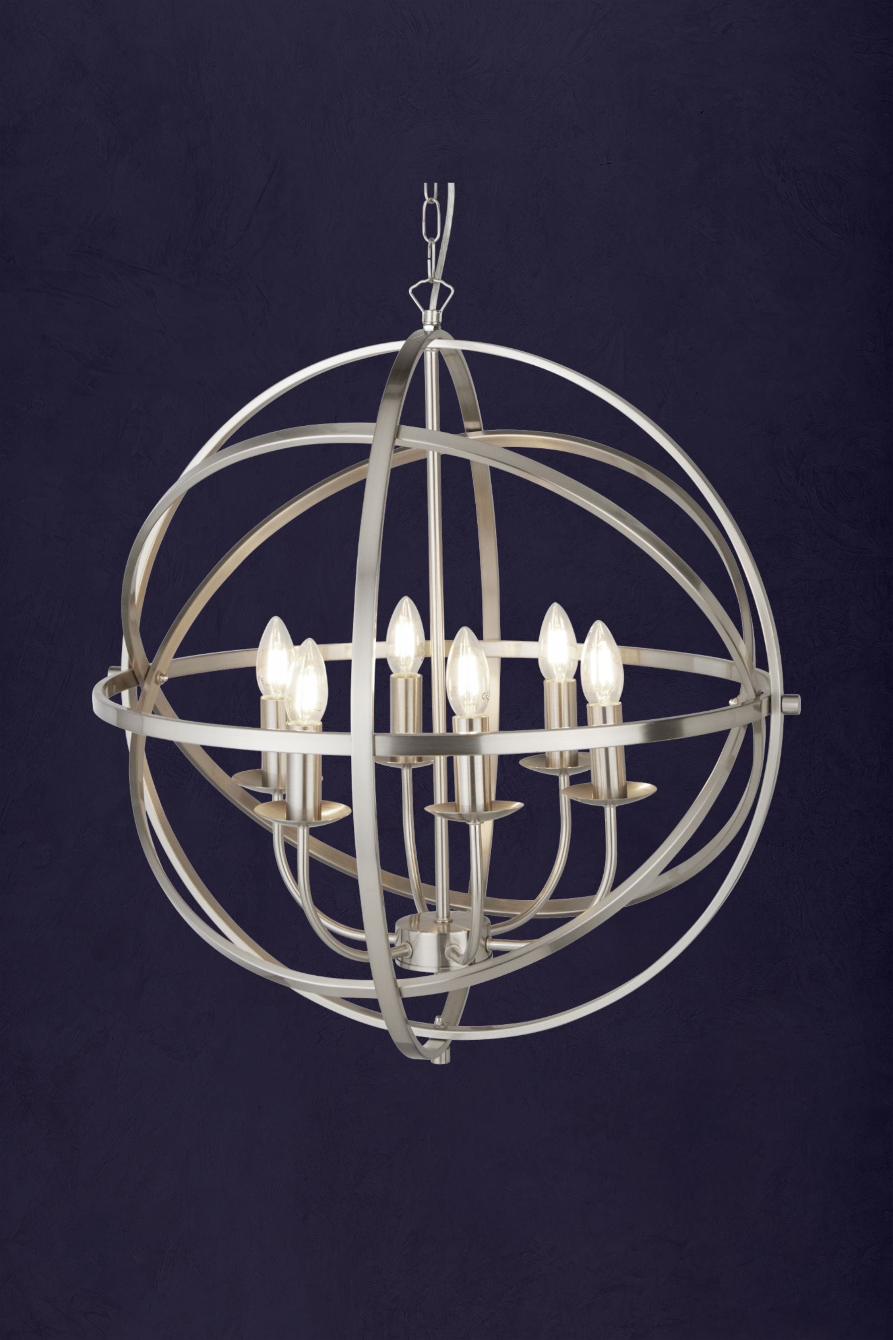 Silver cage store light