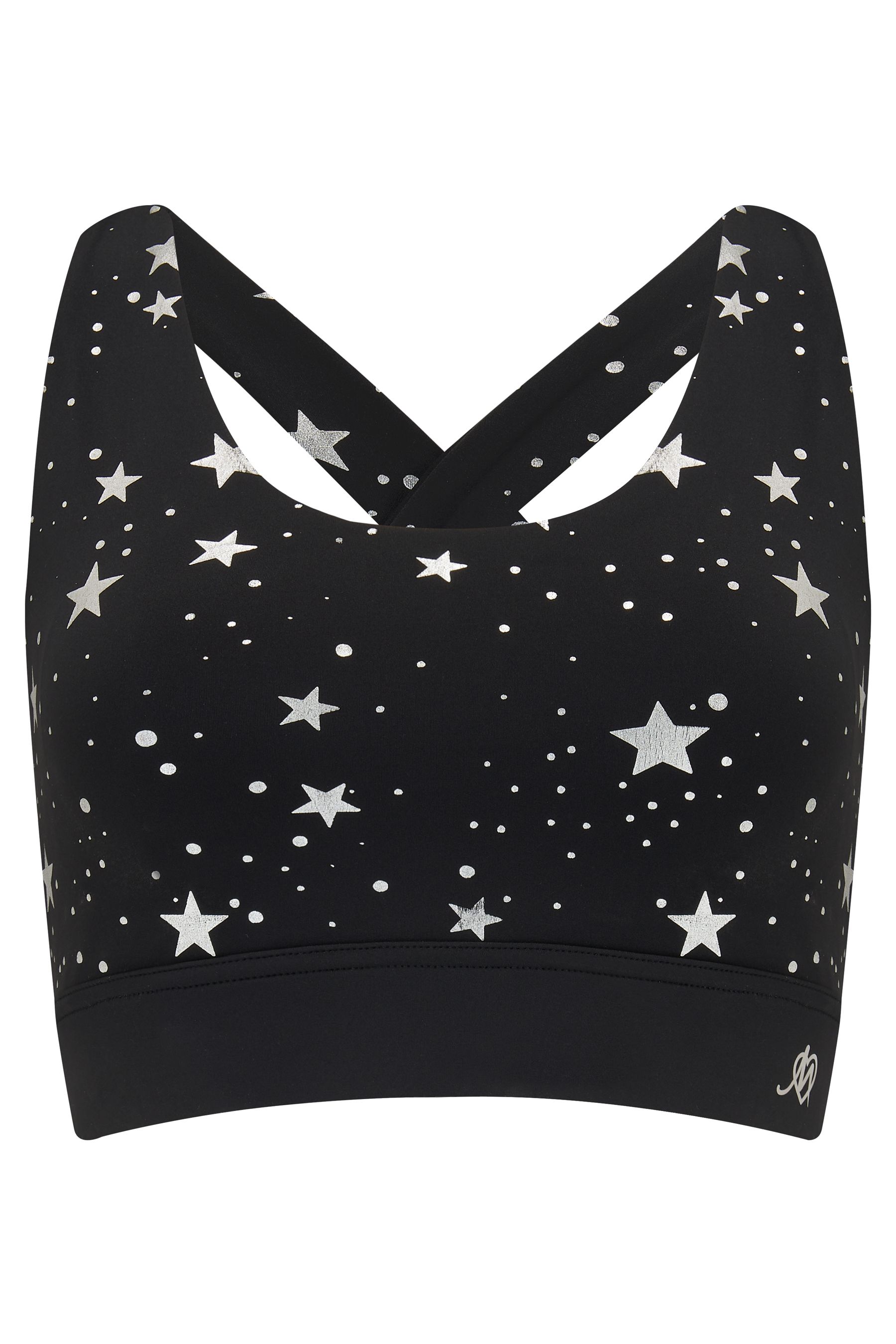 Star foil leggings cheap