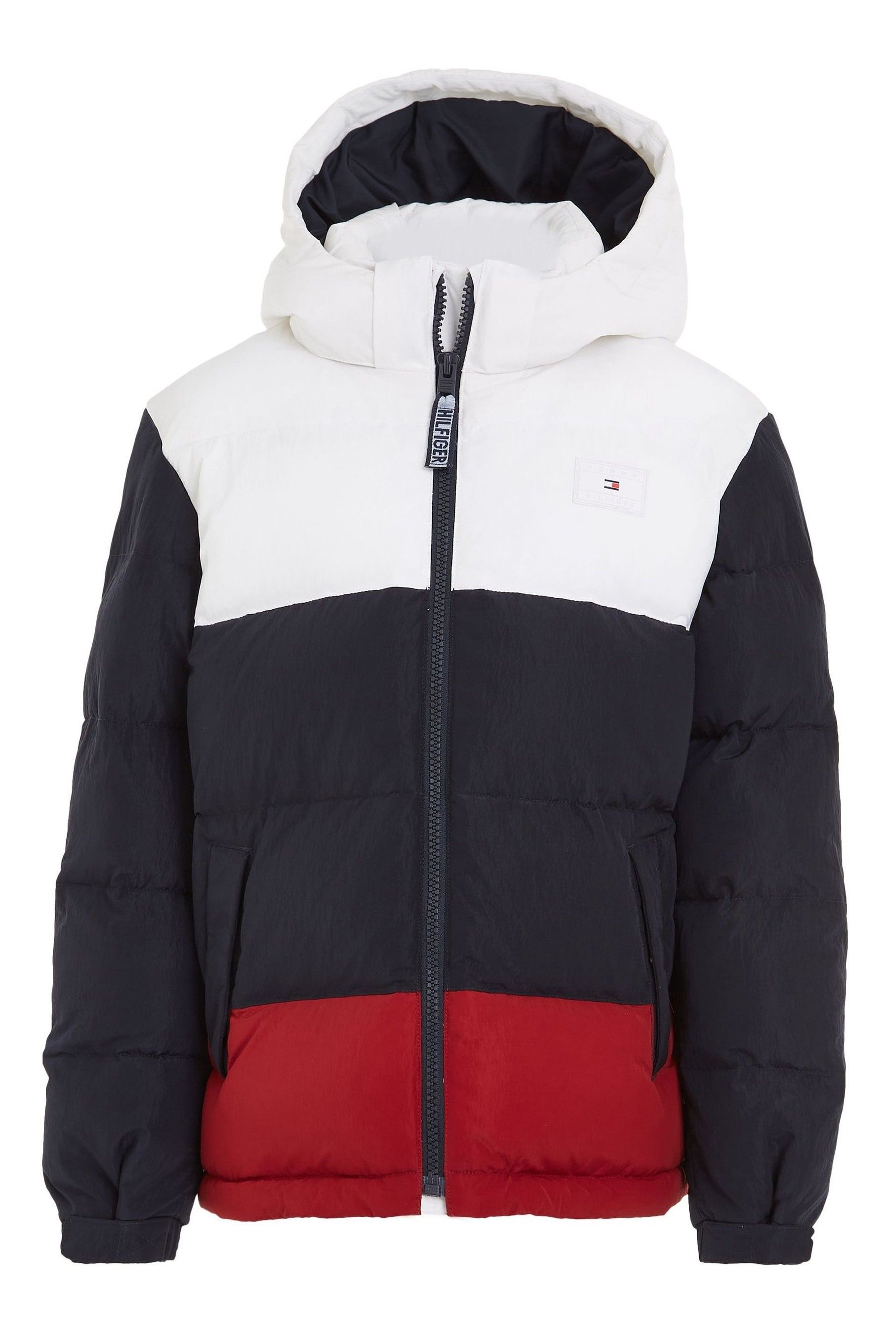 Doudoune tommy blanche clearance