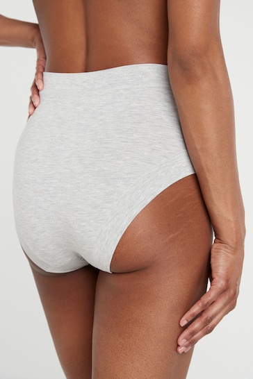 Grey High Rise Forever Comfort Knickers