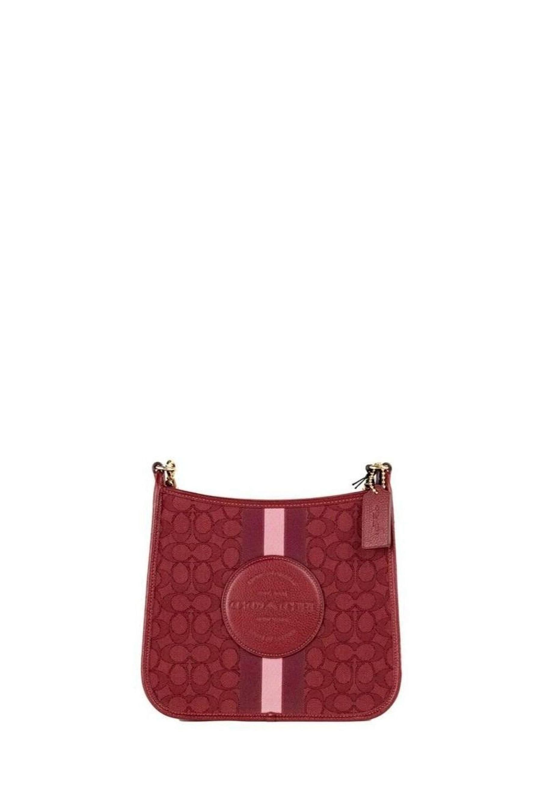 Pink crossbody coach discount purse
