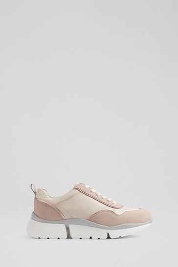 LK Bennett Leather Suede Trainers
