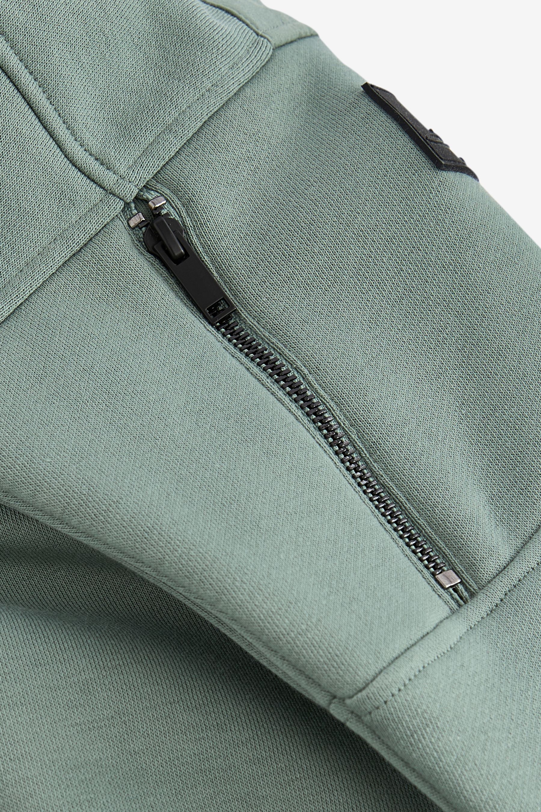 Sage Green Set Utility Crew Neck Sweatshirt and Cargo Jogger Set 3 16yrs