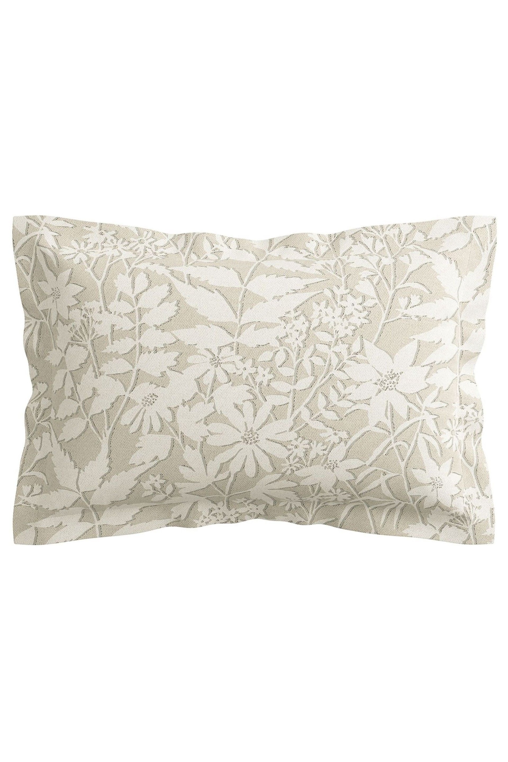 Bedeck of Belfast Cream Atiya Duvet Cover and Pillowcase Set - Image 4 of 5