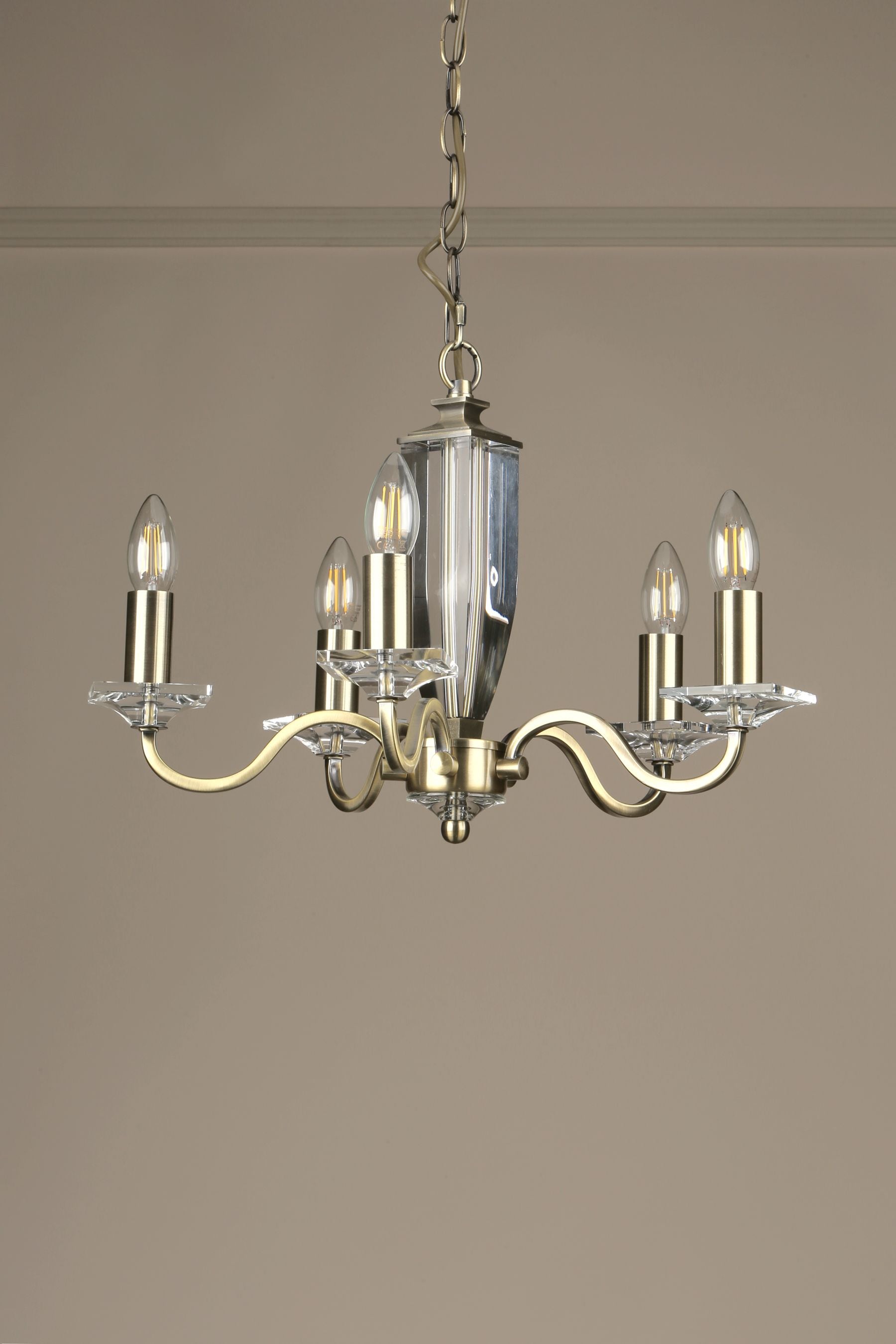 Laura ashley glass chandelier on sale