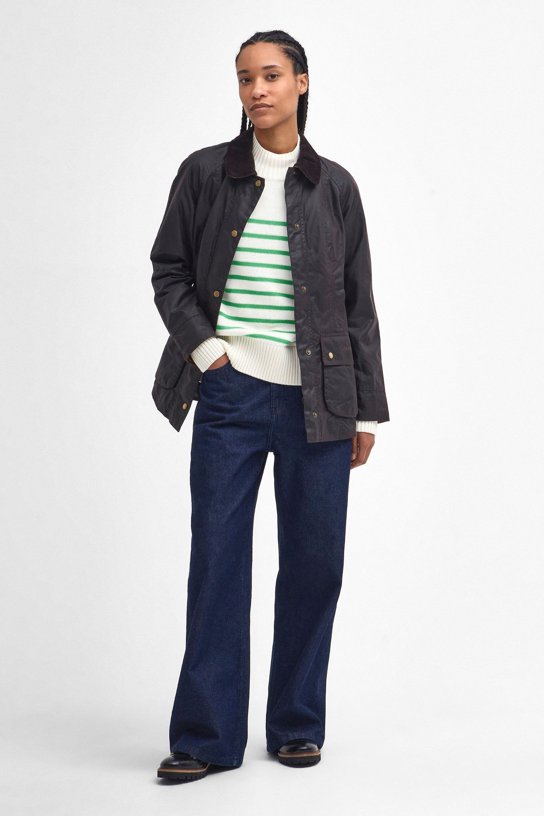 Buy Barbour Brown Beadnell Classic Wax Jacket from the Next UK online shop