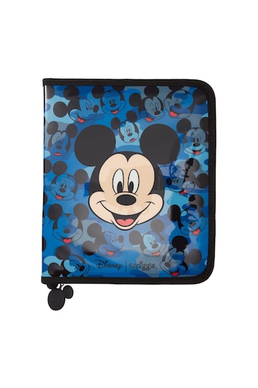 Smiggle Blue Mickey Mouse Disney Zip It Stationery Gift Pack