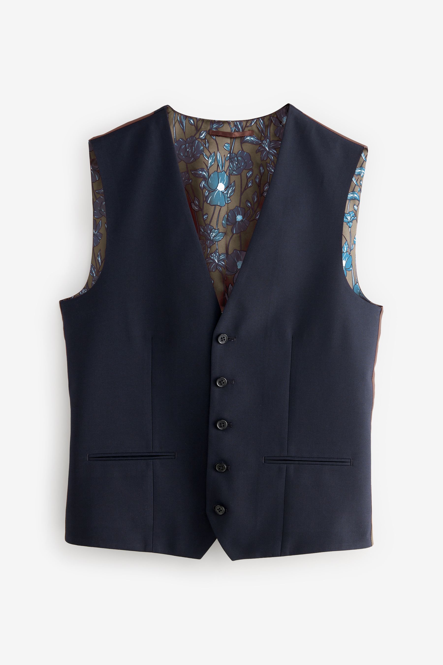 Next navy waistcoat best sale