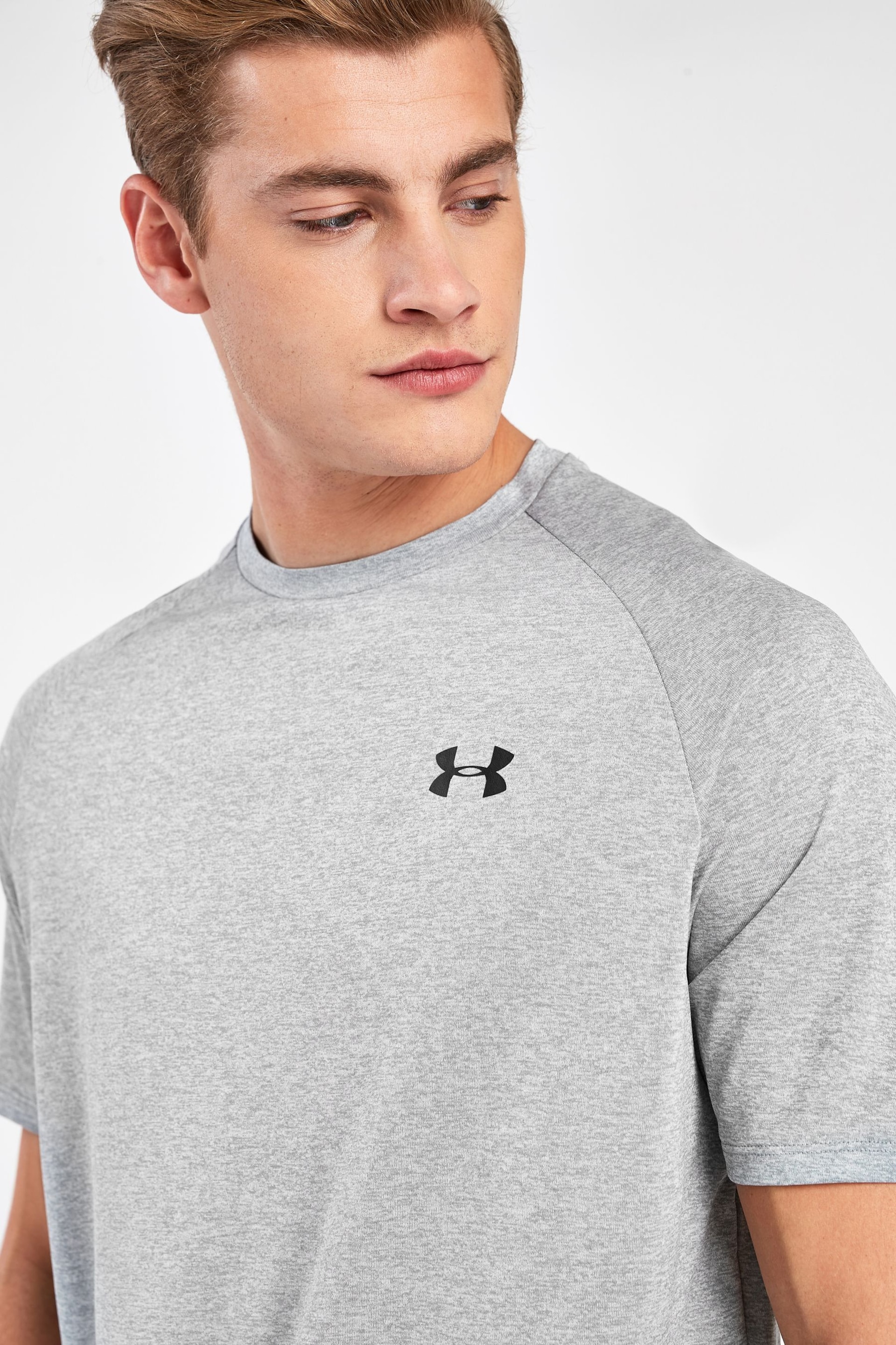 Under Armour Grey Tech 2 T-Shirt - Image 3 of 4
