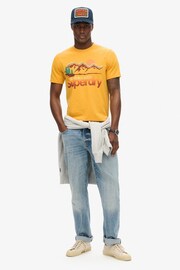 Superdry Yellow Great Outdoors Graphic T-Shirt - Image 3 of 5