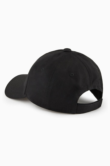 Armani Exchange Logo Detail Black Cap