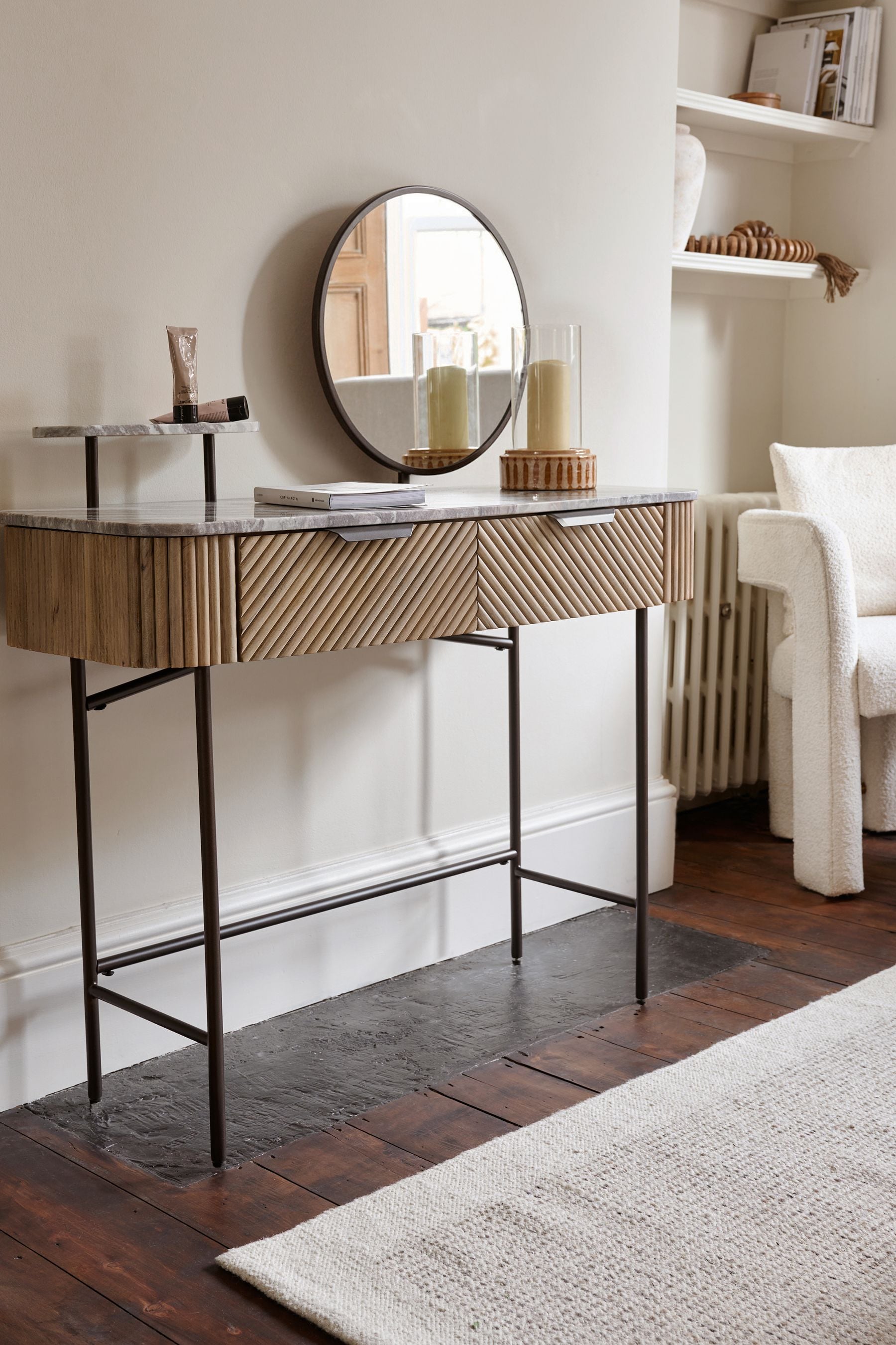 Next marble dressing table new arrivals