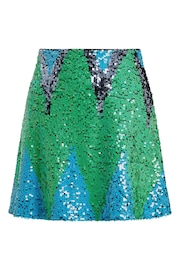 French Connection Emin Embellished Skirt - Image 2 of 2