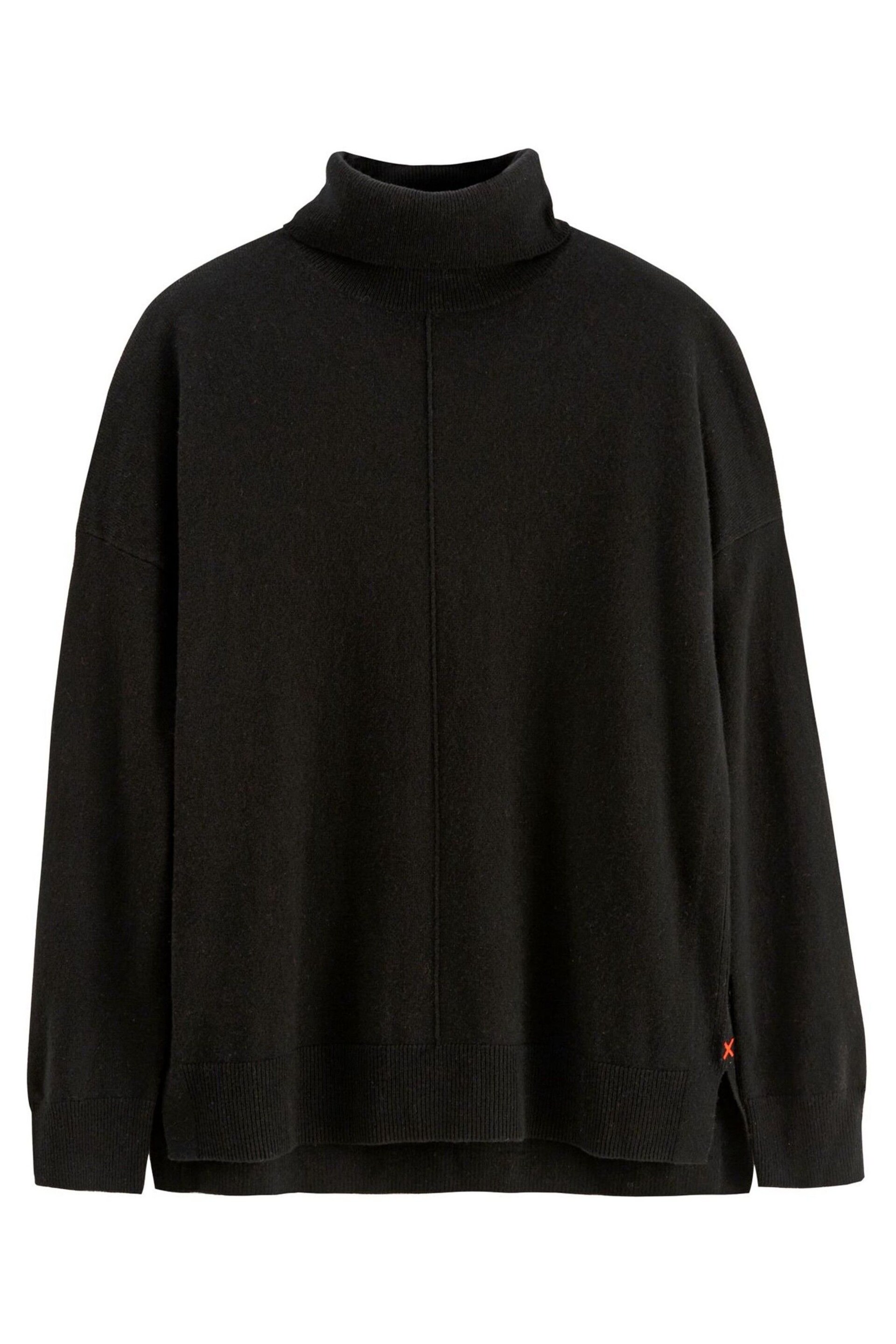 Chinti & Parker Wool/Cashmere Relaxed Roll Neck Jumper - Image 4 of 4