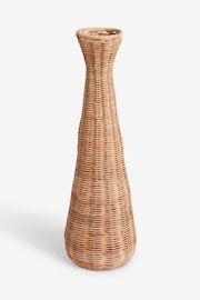Natural Large Woven Vase - Image 4 of 5