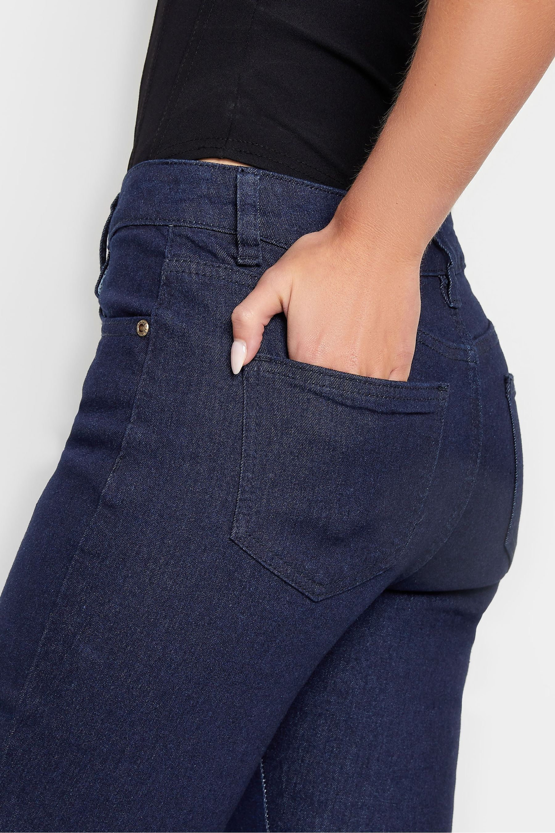 Buy PixieGirl Petite Blue Kick Flare Jeans from Next Luxembourg