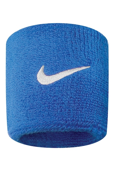 Nike Blue Swoosh Wristband