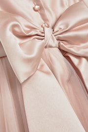 Pink Flower Girl Bow Dress (3mths-16yrs) - Image 3 of 8