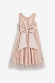 Pink Flower Girl Bow Dress (3mths-16yrs) - Image 7 of 7