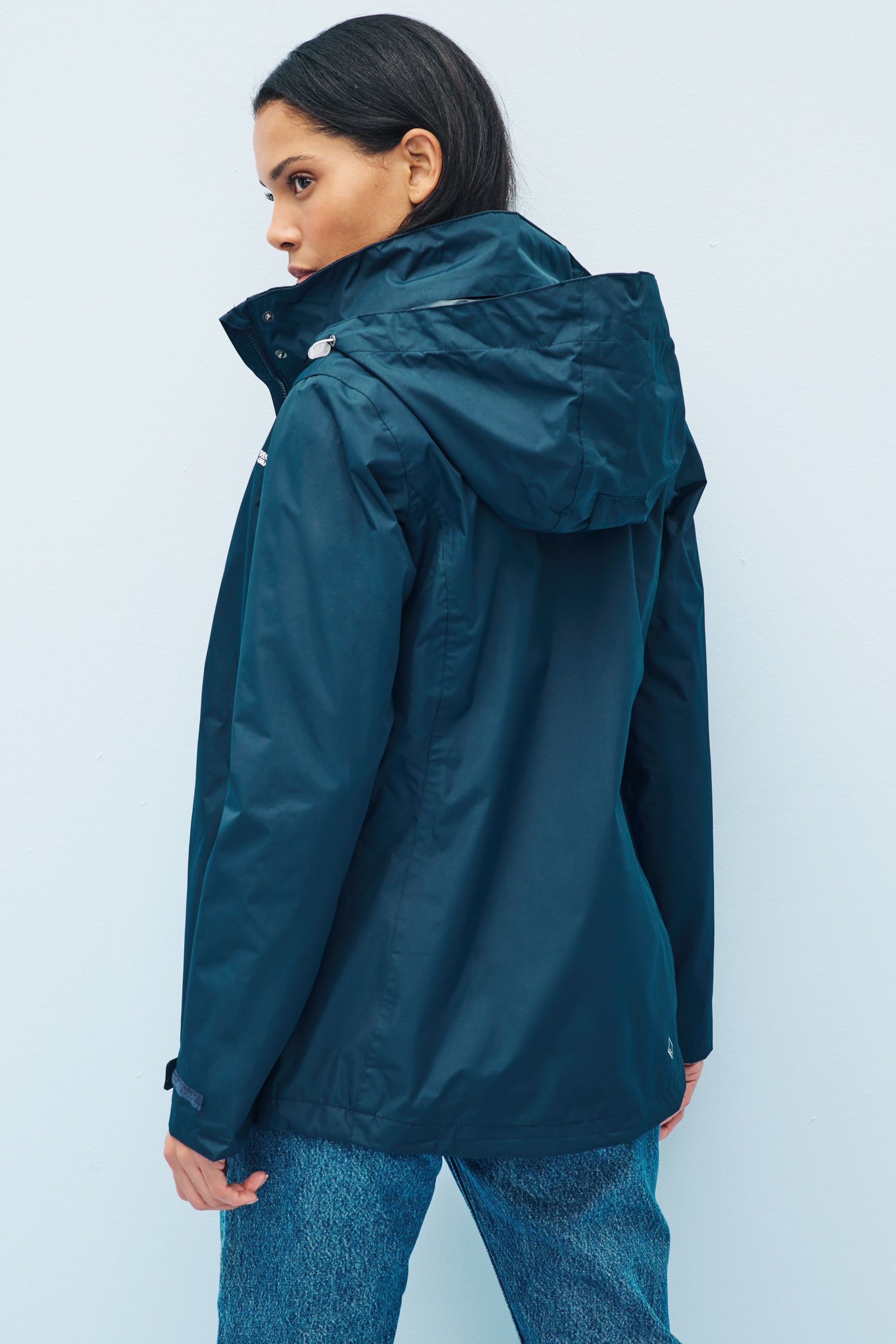 Regatta Blue Daysha Waterproof Jacket - Image 3 of 5