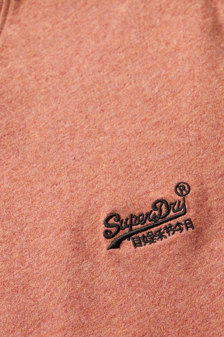 Superdry Fired Orange Grit Vintage Embroidered T-Shirt - Image 5 of 5