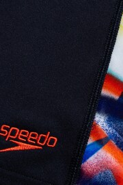 Speedo Boys Blue HyperBoom Panel Jammer Swim Shorts - Image 2 of 4