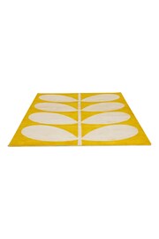 Orla Kiely Yellow Stem Rug - Image 3 of 4