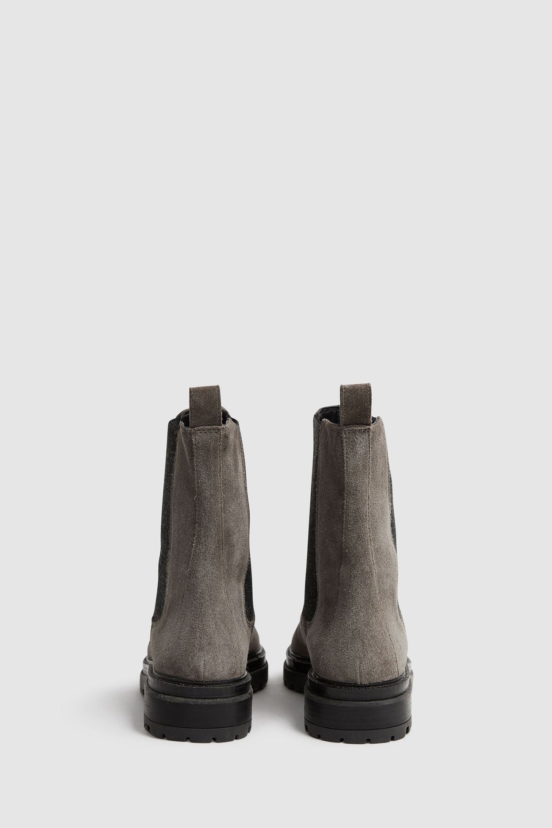 Mens grey chelsea boots uk top