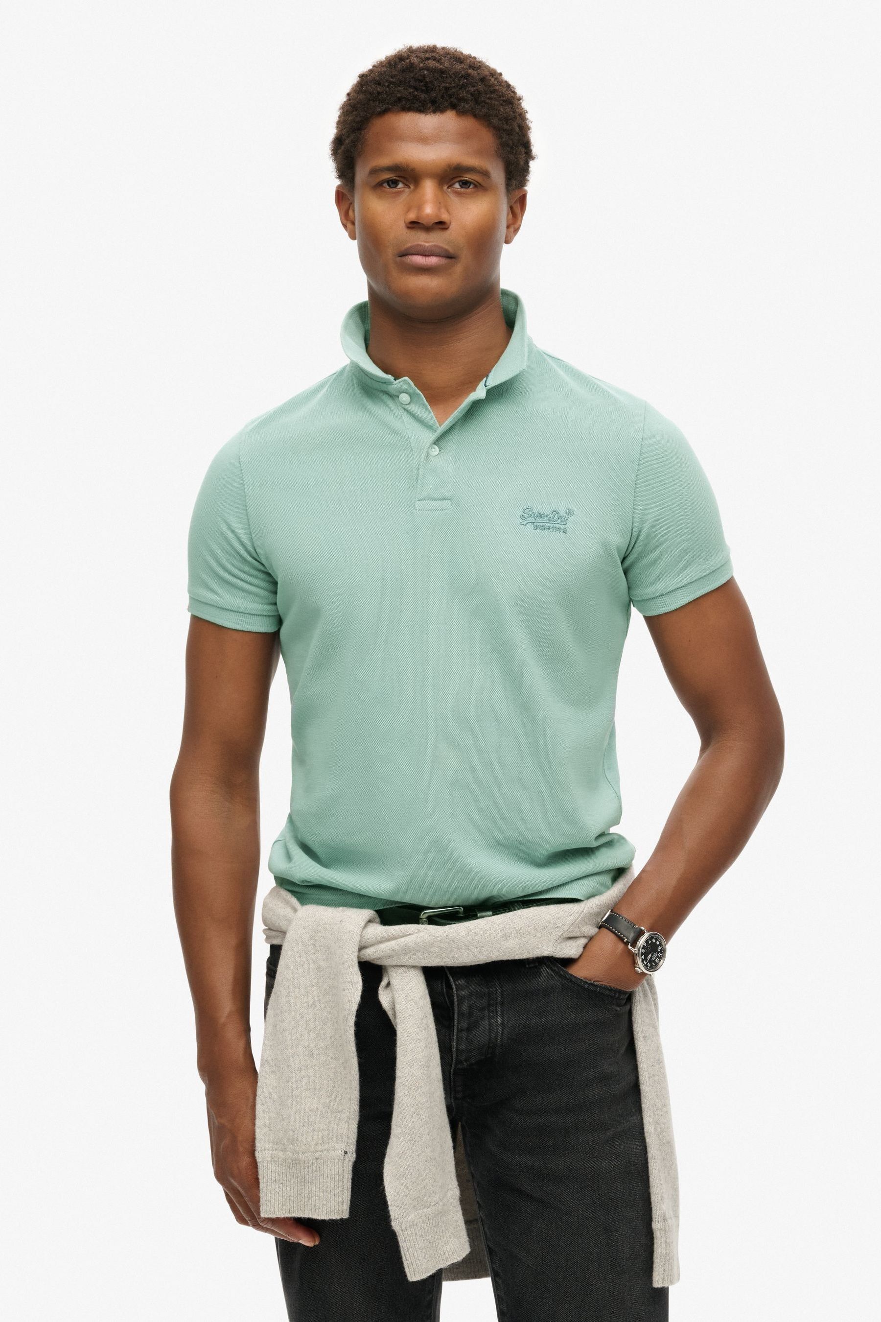 Polo superdry vintage destroyed clearance