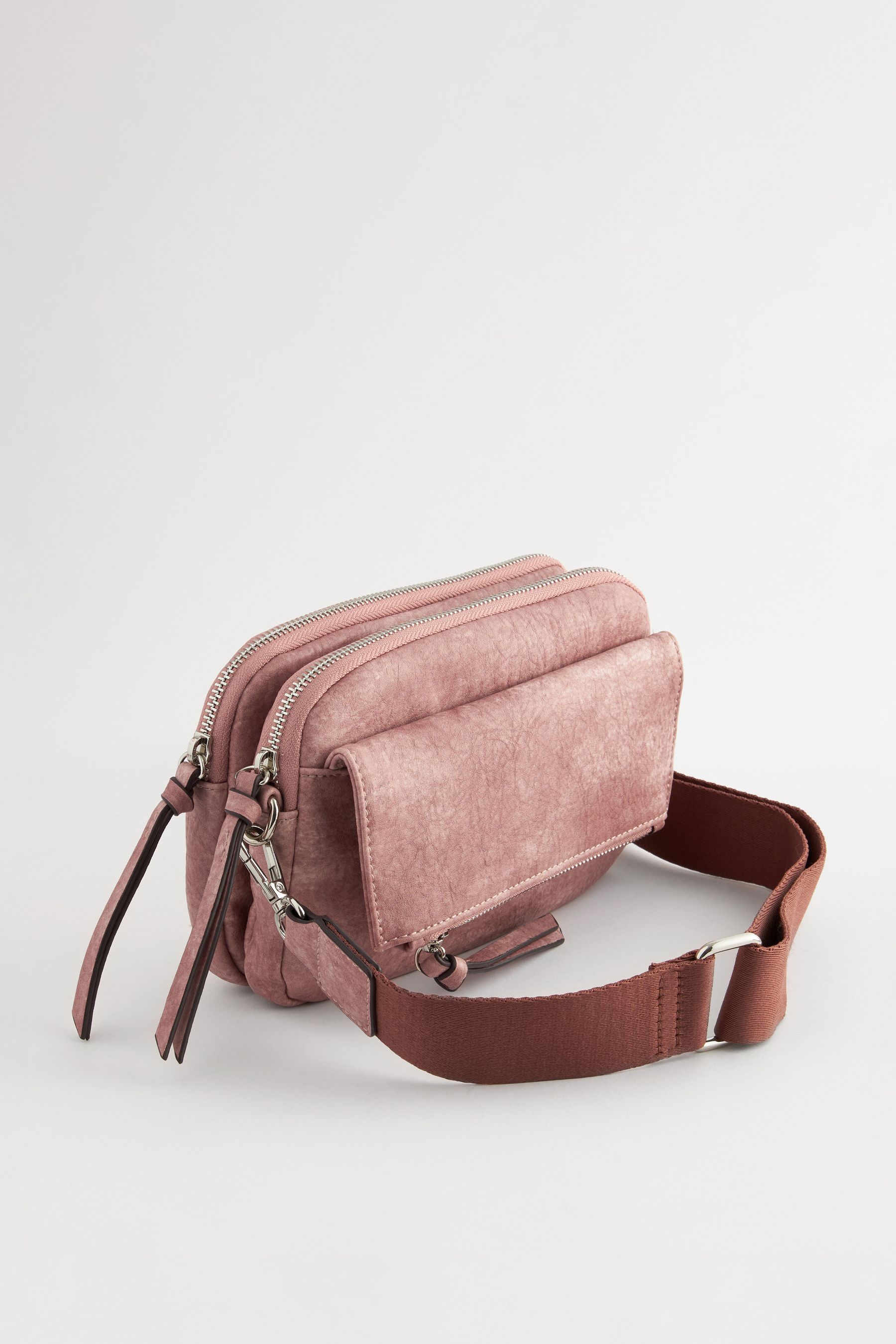 Buy Pink Utility Wash Cross Body Bag from Next USA