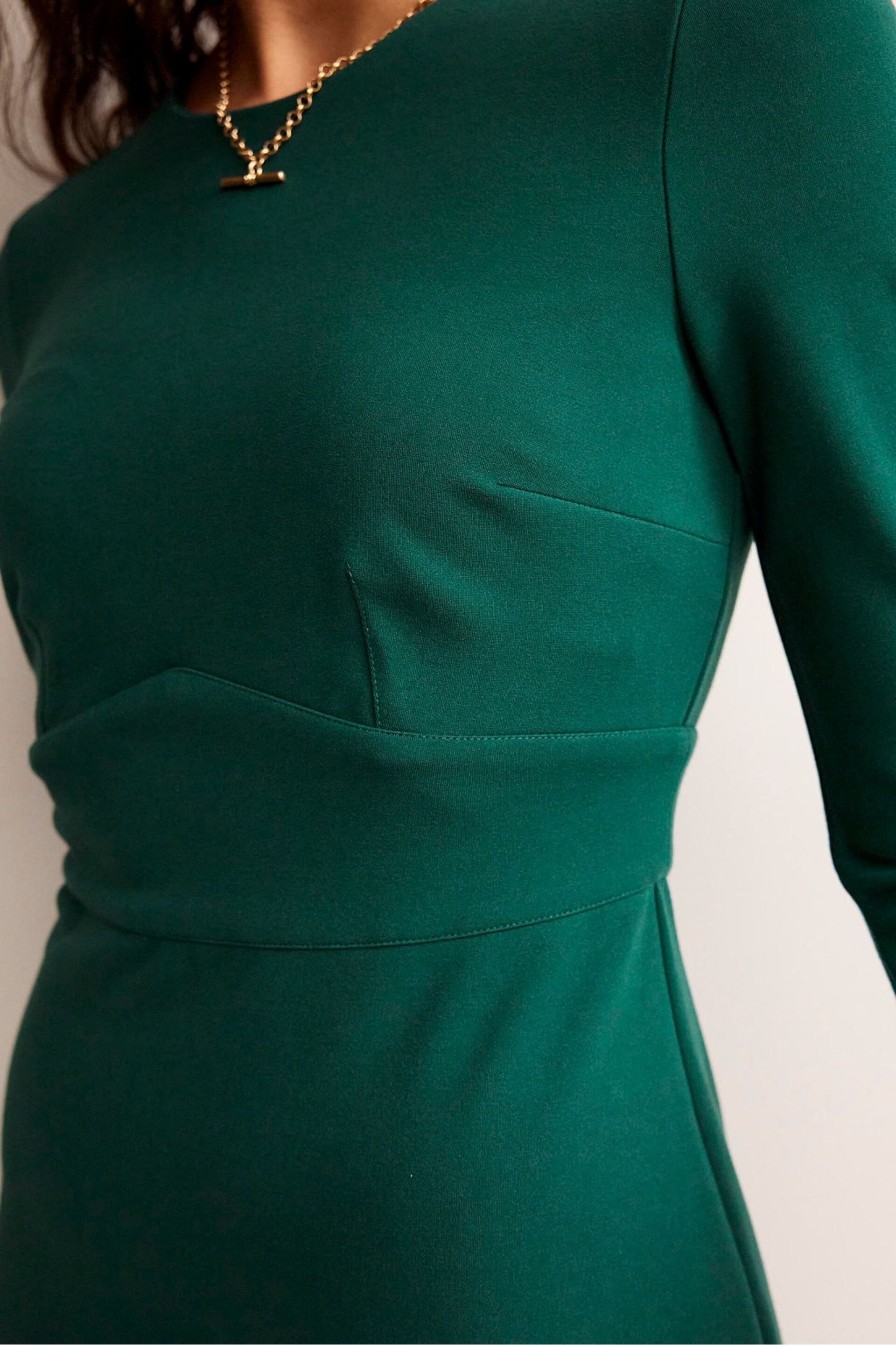 Boden Green Nadia Jersey Midi Dress - Image 5 of 6