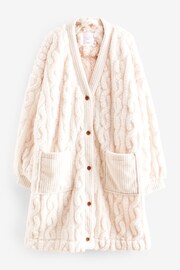 Cream Cable Cardigan (3-16yrs) - Image 5 of 7