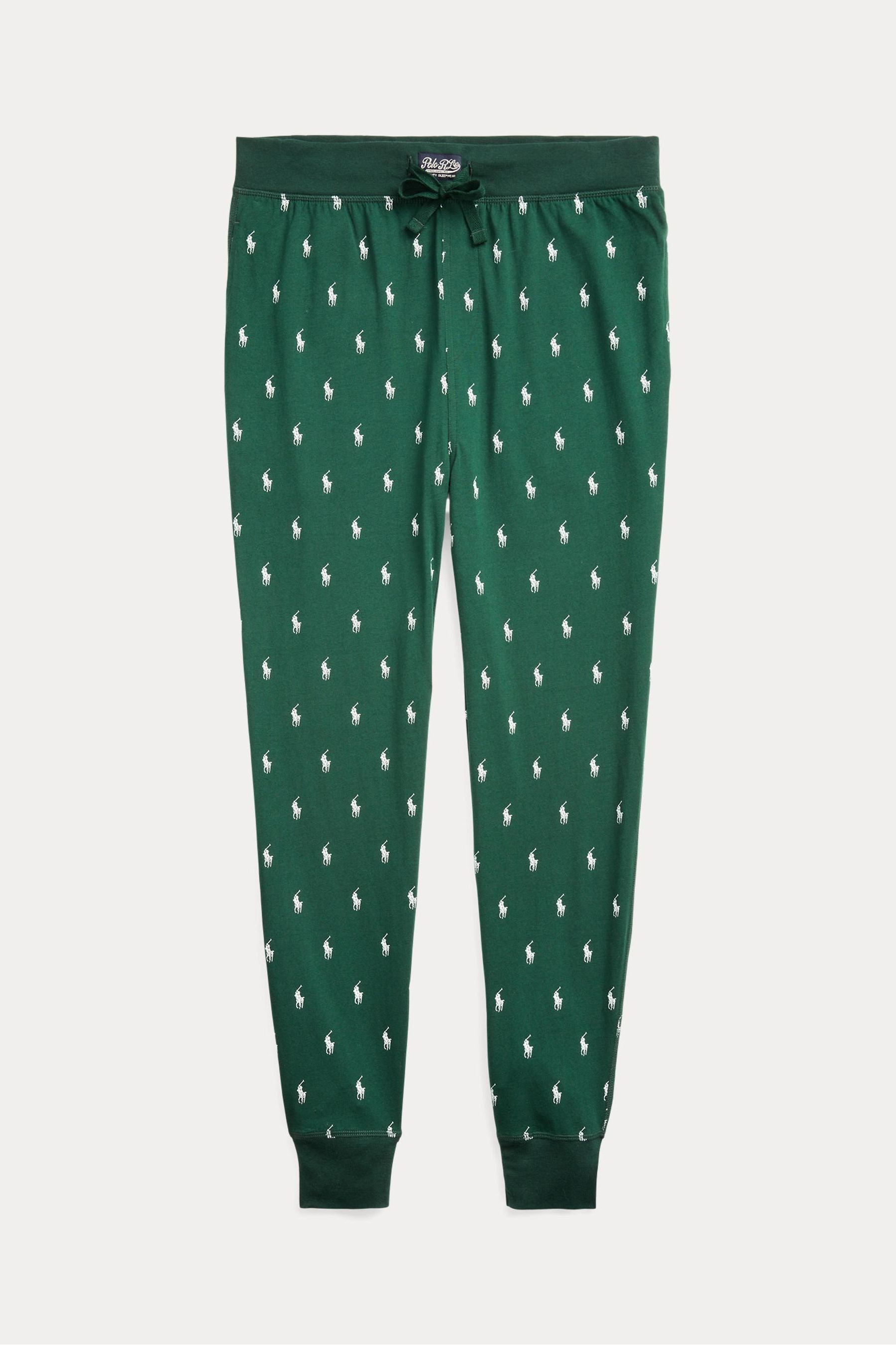 Buy Polo Ralph Lauren Allover Pony Logo Cotton Jersey Sleep Joggers from Next Germany