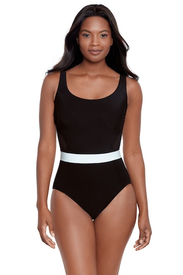 Miraclesuit Spectra Tummy Control Black Swimsuit