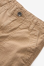 Tan Brown Ripstop Utility Trousers (3-16yrs) - Image 3 of 4