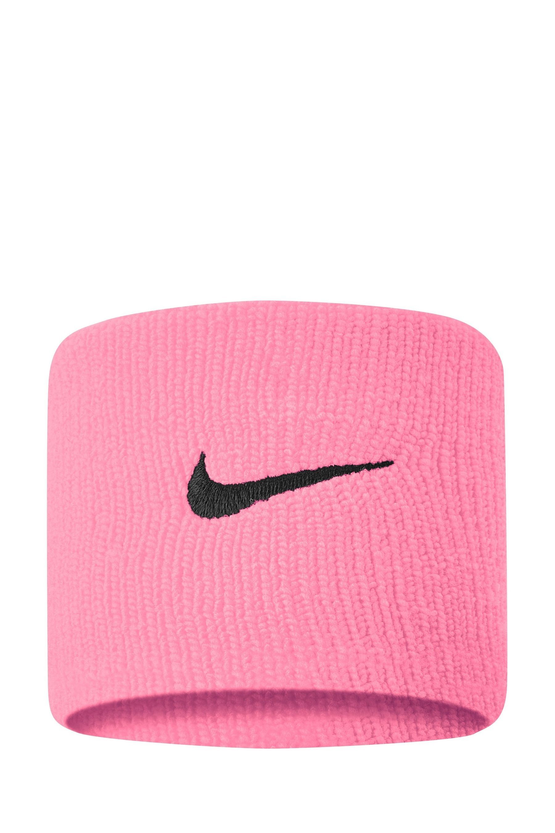 Nike Pink Swoosh Wristband