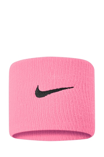 Nike Pink Swoosh Wristband