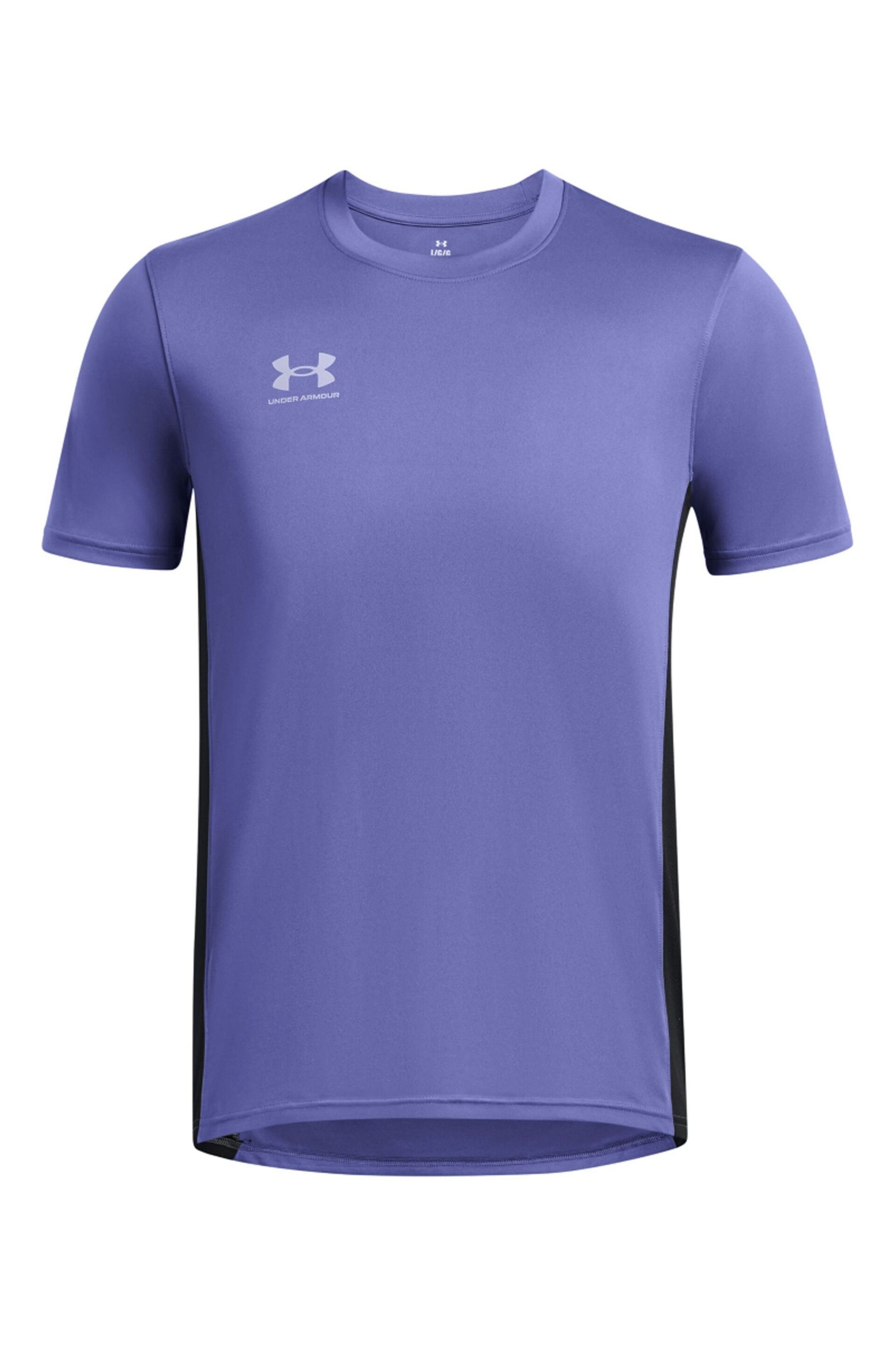 Under Armour Pale Blue Challenger T-Shirt - Image 3 of 4
