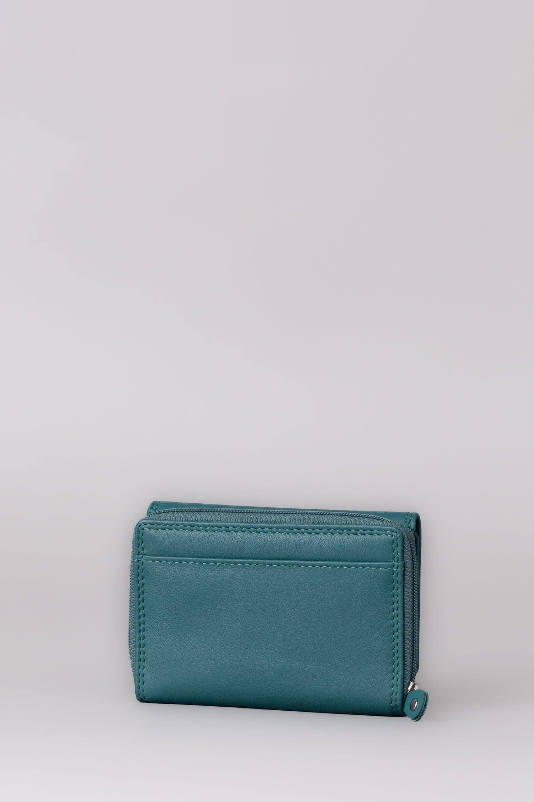 Buy Lakeland Leather Teal Green Small Leather Purse from Next Canada