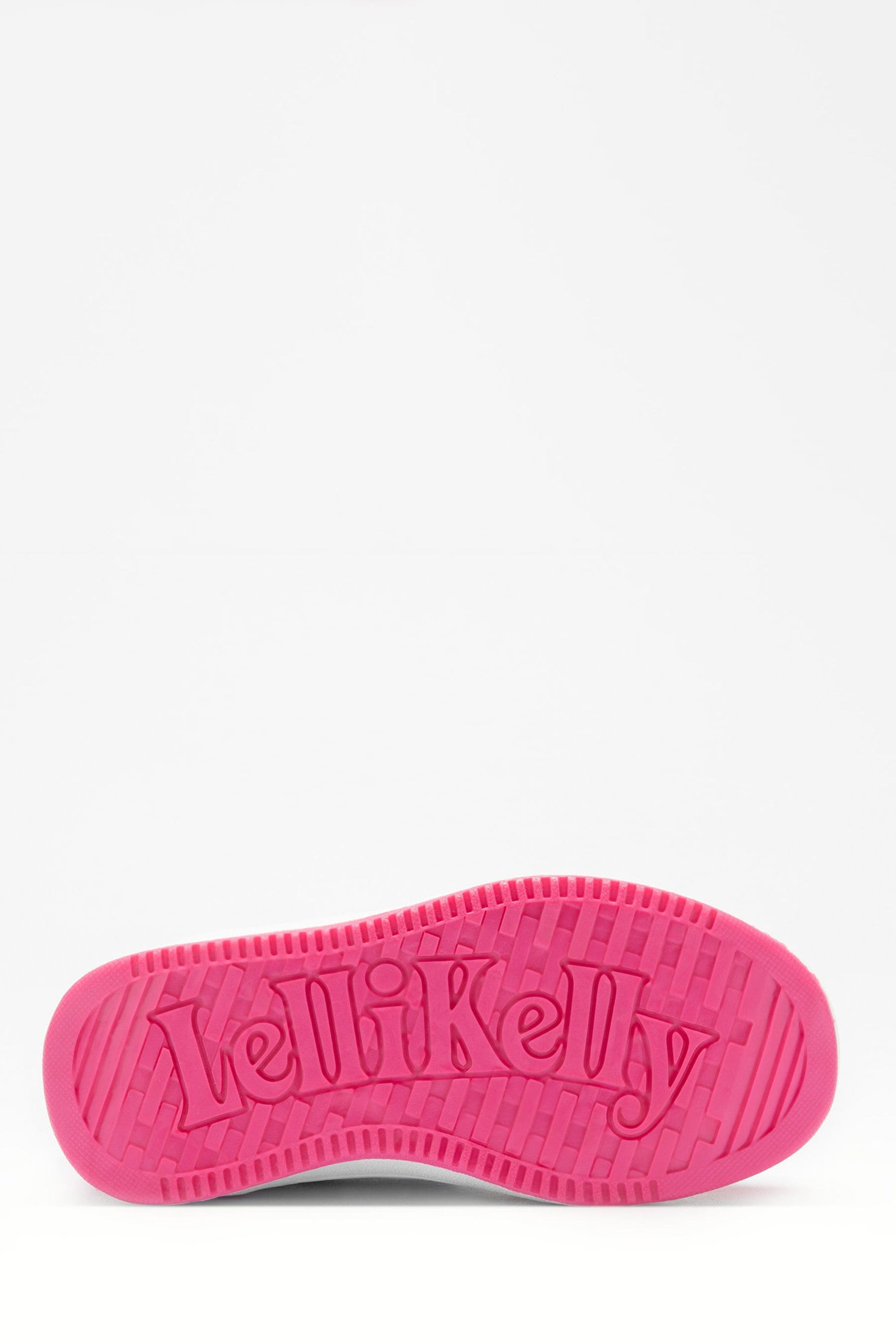 Buy Lelli Kelly Pink Daisy Glitter Trainers from Next Luxembourg
