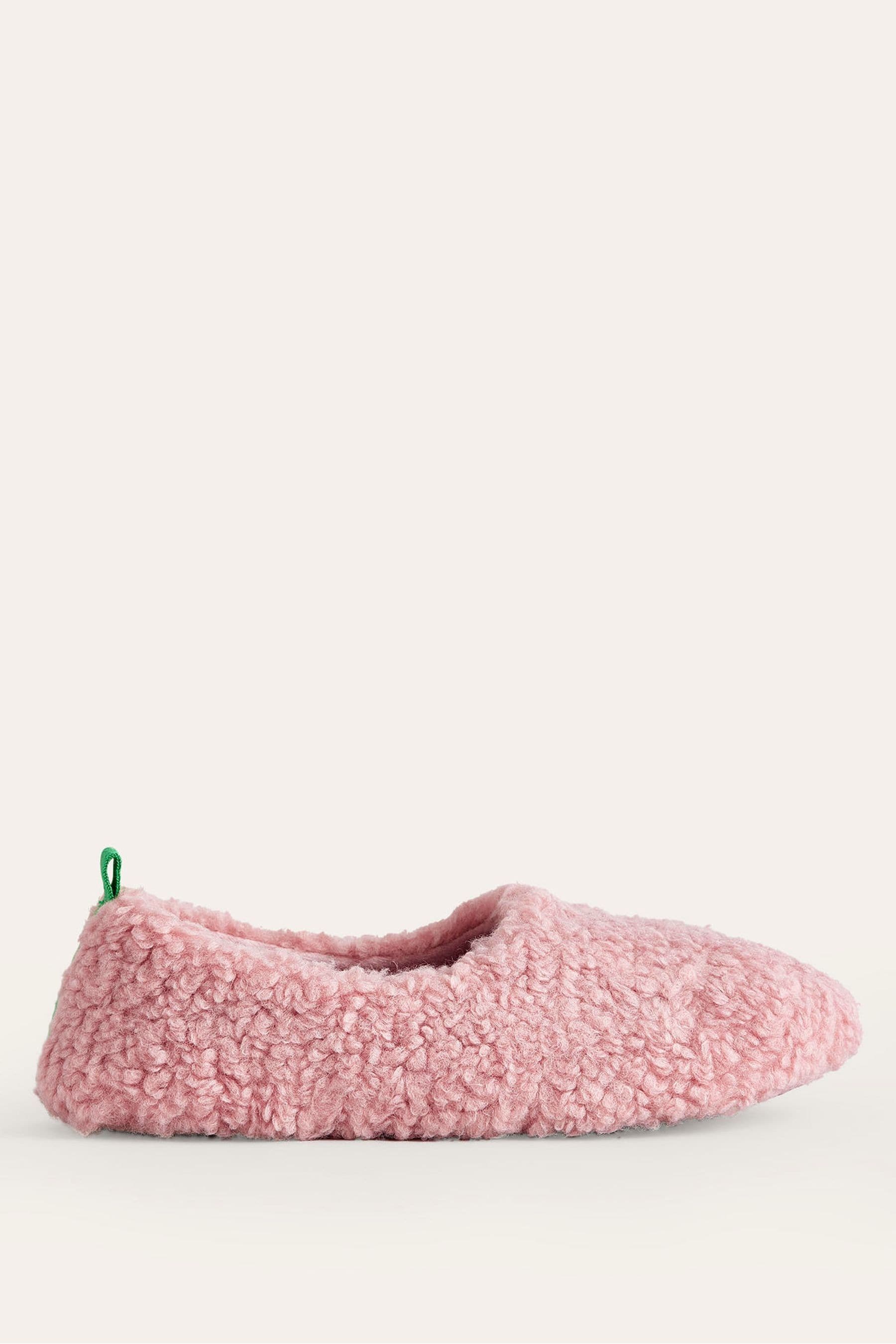 Buy Boden Pink Borg Ballerina Slippers from Next Austria
