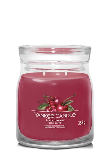 Yankee Candle Red Signature Medium Jar Cherry Scented Candle