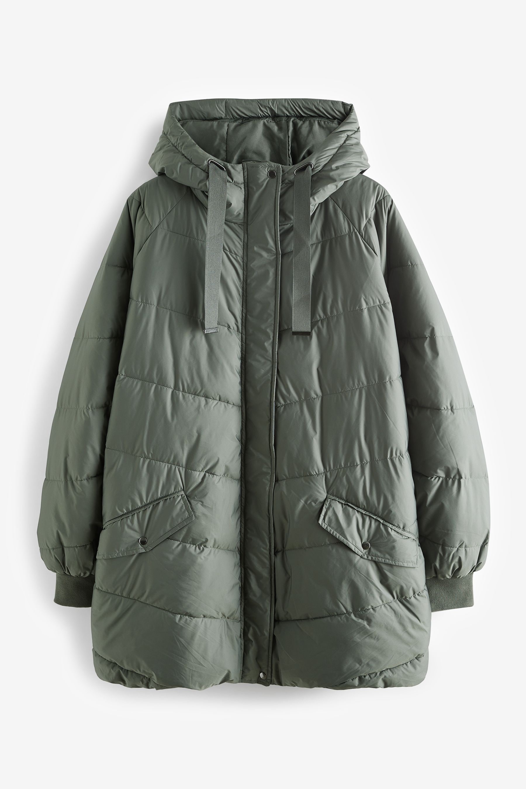 Next green padded jacket cheap